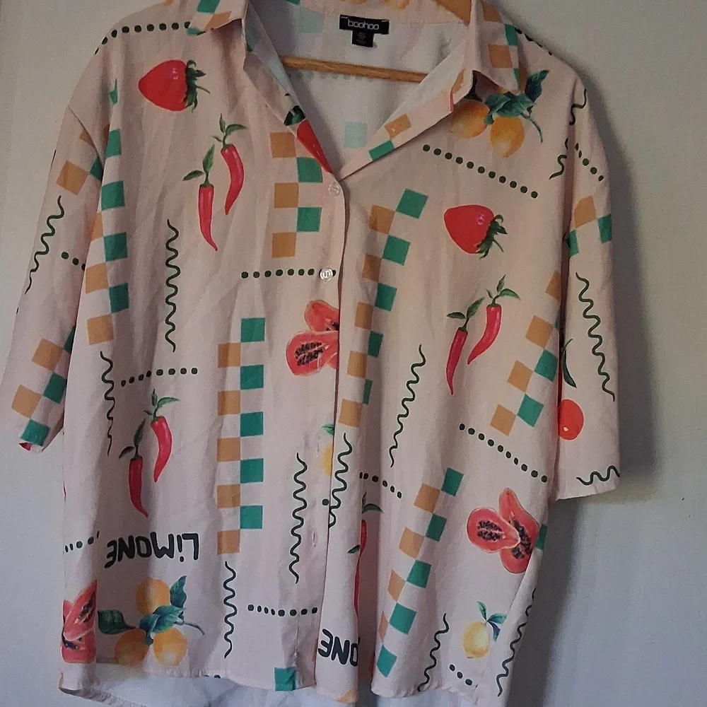 Boohoo Multi Color Print - Picture 2 of 5